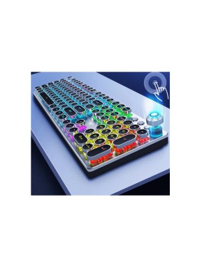 Steampunk gaming mechanical keyboard